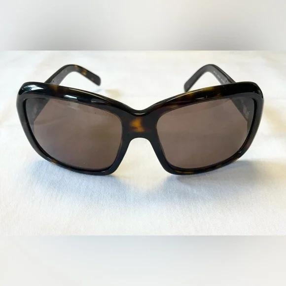 PRADA SPR19L 58/16 130 Women's Sunglasses Tortoise / Dark
Grey Lens ITALY - Picture 5 of 16